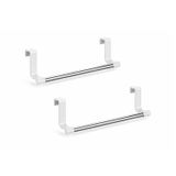 Microcase Mutfak Dolabından Havluluk Askılığı 24 CM 2 ADET AL5714 (Siyah)