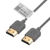 Microcase Onten 4Kx2K 60Hz HDMI to HDMI Yüksek Hızlı Ses Görüntü Aktarma Kablosu 1.5 metre Gri - AL2877