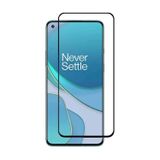 Microcase Oppo A15 - A15s Tam Kaplayan Çerçeveli Tempered Ekran Koruyucu - Siyah