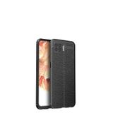 Microcase Oppo A73 Leather Tpu Silikon Kılıf - Siyah
