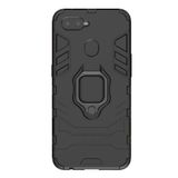 Microcase Oppo F9 F9 Pro Batman Serisi Yüzük Standlı Armor Kılıf