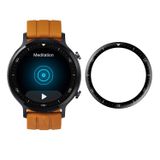 Microcase Oppo Realme Watch S Tam Kaplayan Numaralı 3d Ekran Koruyucu Pet Film - Siyah