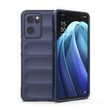 Microcase Oppo Reno 7 5G Miami Serisi Darbeye Dayanıklı Silikon Kılıf -Lacivert