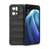 Microcase Oppo Reno 7 Pro Miami Serisi Darbeye Dayanıklı Silikon Kılıf - Siyah
