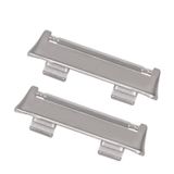 Microcase Oppo Watch 41 mm Metal Kordon Kayış Adaptörü - AL2718 Gümüş