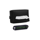 Microcase Oto Araç İçi Çek-Al Mendil Kılıfı Askılığı+ Ön Arka Panel Numaratör Numaralık AL4529