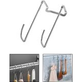 Microcase Paslanmaz Çelik Metal Banyo Duşakabin Mutfak Vb Alanlar Için Askılık L Model -AL4839 1 Adet - Gümüş