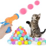 Microcase Peluş Oyuncak Peluş Top Atan Interaktif Kedi Oyuncağı 1 Parça Peluş Malzeme AL4299