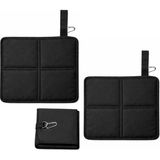 Microcase Piknik Kamp Balıkçılık Outdoor Için Katlanır ve Taşınabilir Minder 34X36 cm 2 Adet AL5563 - 34 x 36 cm - Siyah