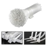 Microcase Plastik Kablo Bağı Cırt Kelepçe 3.6 X 100MM Şeffaf 100 Adet-AL4480
