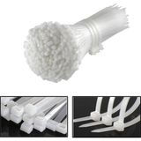 Microcase Plastik Kablo Bağı Cırt Kelepçe 3.6 X 250MM Şeffaf 25 Adet-AL4484