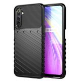 Microcase Realme 6 Pro Thunder Serisi Darbeye Dayanıklı Silikon Kılıf - Siyah