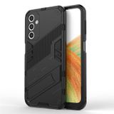 Microcase Samsung Galaxy A14 Matrix Serisi Armor Standlı Perfect Koruma Kılıf - Siyah AL3416