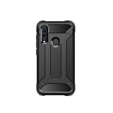 Microcase Samsung Galaxy A20S King Serisi Armor Perfect Koruma Kılıf - Siyah