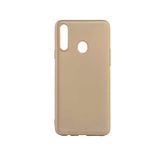 Microcase Samsung Galaxy A20S Premium Matte Silikon Kılıf - Gold