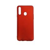 Microcase Samsung Galaxy A20S Premium Matte Silikon Kılıf - Kırmızı