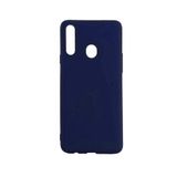 Microcase Samsung Galaxy A20S Premium Matte Silikon Kılıf - Lacivert