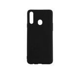 Microcase Samsung Galaxy A20S Premium Matte Silikon Kılıf - Siyah
