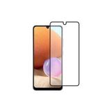Microcase Samsung Galaxy A32 Tam Kaplayan Çerçeveli Tempered Ekran Koruyucu - Siyah