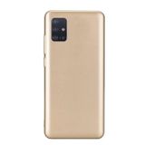 Microcase Samsung Galaxy A51 Premium Matte Silikon Kılıf - Gold
