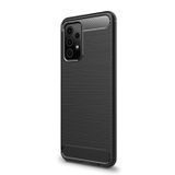 Microcase Samsung Galaxy A52S Brushed Silikon Kılıf - Siyah