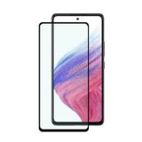 Microcase Samsung Galaxy A53 5g Tam Kaplayan Çerçeveli Tempered Ekran Koruyucu - Siyah