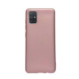 Microcase Samsung Galaxy A71 Premium Matte Silikon Kılıf - Pembe