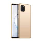 Microcase Samsung Galaxy A81 Premium Matte Silikon Kılıf - Gold