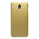 Microcase Samsung Galaxy C8 Premium Silikon Tempered Cam + Altın Kılıf
