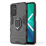 Microcase Samsung Galaxy M13 4G Batman Serisi Yüzük Standlı Armor Kılıf - Siyah