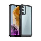 Microcase Samsung Galaxy M15 5G Shield Serisi Darbeye Dayanıklı Yarı Esnek Plastik Tpu Kılıf - AL8100 (Siyah)
