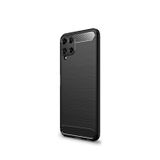 Microcase Samsung Galaxy M22 Brushed Silikon Kılıf - Siyah