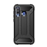 Microcase Samsung Galaxy M30 King Serisi Armor Perfect Koruma Kılıf - Siyah
