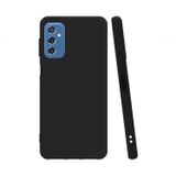 Microcase Samsung Galaxy M52 5g Premium Matte Silikon Kılıf - Siyah
