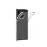 Microcase Samsung Galaxy Note 10 Plus Ultra İnce 0.2 mm Soft Silikon Kılıf - Şeffaf