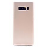 Microcase Samsung Galaxy Note 8 Premium Matte Silikon TPU Altın Kılıf