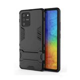 Microcase Samsung Galaxy S10 Lite - A91 - M80S Alfa Serisi Armor Standlı Perfect Koruma Kılıf -Siyah
