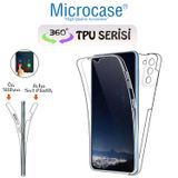 Microcase Samsung Galaxy S21 360 Tpu Serisi Ön Arka Full Cover Şeffaf Kılıf