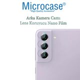 Microcase Samsung Galaxy S21 Fe 5g Kamera Camı Lens Koruyucu Nano Esnek Film