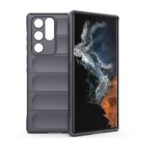 Microcase Samsung Galaxy S21 Ultra Miami Serisi Darbeye Dayanıklı Silikon Kılıf -Koyu Gri
