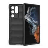 Microcase Samsung Galaxy S21 Ultra Miami Serisi Darbeye Dayanıklı Silikon Kılıf -Siyah