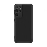 Microcase Samsung Galaxy S21 Ultra Premium Matte Silikon Kılıf - Siyah
