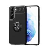 Microcase Samsung Galaxy S22 Focus Serisi Yüzüklü Kılıf - Siyah