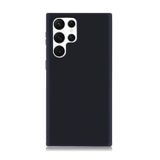 Microcase Samsung Galaxy S22 Ultra Premium Matte Silikon Kılıf - Siyah