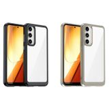 Microcase Samsung Galaxy S23 FE Shield Serisi Darbeye Dayanıklı Yarı Esnek Plastik TPU Kılıf - AL8100 (Füme)