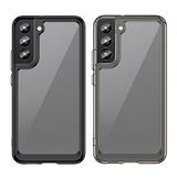 Microcase Samsung Galaxy S23 Plus Shield Serisi Darbeye Dayanıklı Köşe Korumalı Yarı Esnek Plastik TPU Kılıf - AL8100 (Siyah)