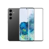 Microcase Samsung Galaxy S24 3D Curved Tam Kaplayan Kavisli Tempered Cam Ekran Koruyucu - AL3282
