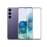 Microcase Samsung Galaxy S24 Plus 3D Curved Tam Kaplayan Kavisli Tempered Cam Ekran Koruyucu - AL3282