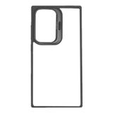 Microcase Samsung Galaxy S24 Plus CAIRO Serisi Kamera Koruma ve Standlı Kılıf AL4971 Gri