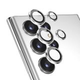Microcase Samsung Galaxy S24 Ultra Uyumlu Kamera Camı Lens Koruyucu Halka Set -AL4239 (Siyah)